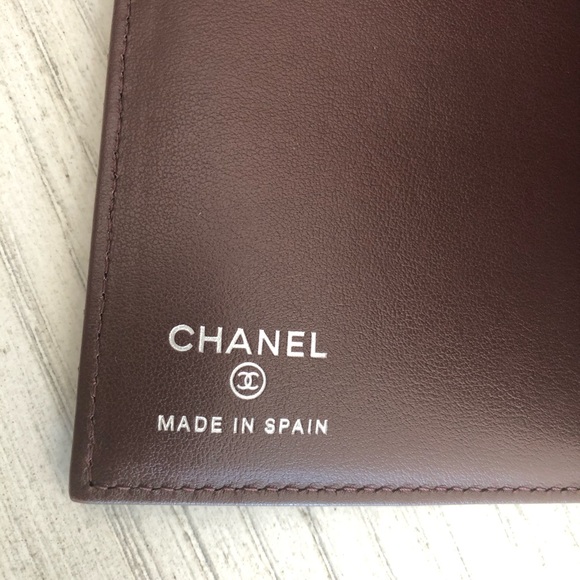 Bnib Chanel passport card wallet black caviar shw - Picture 7 of 8